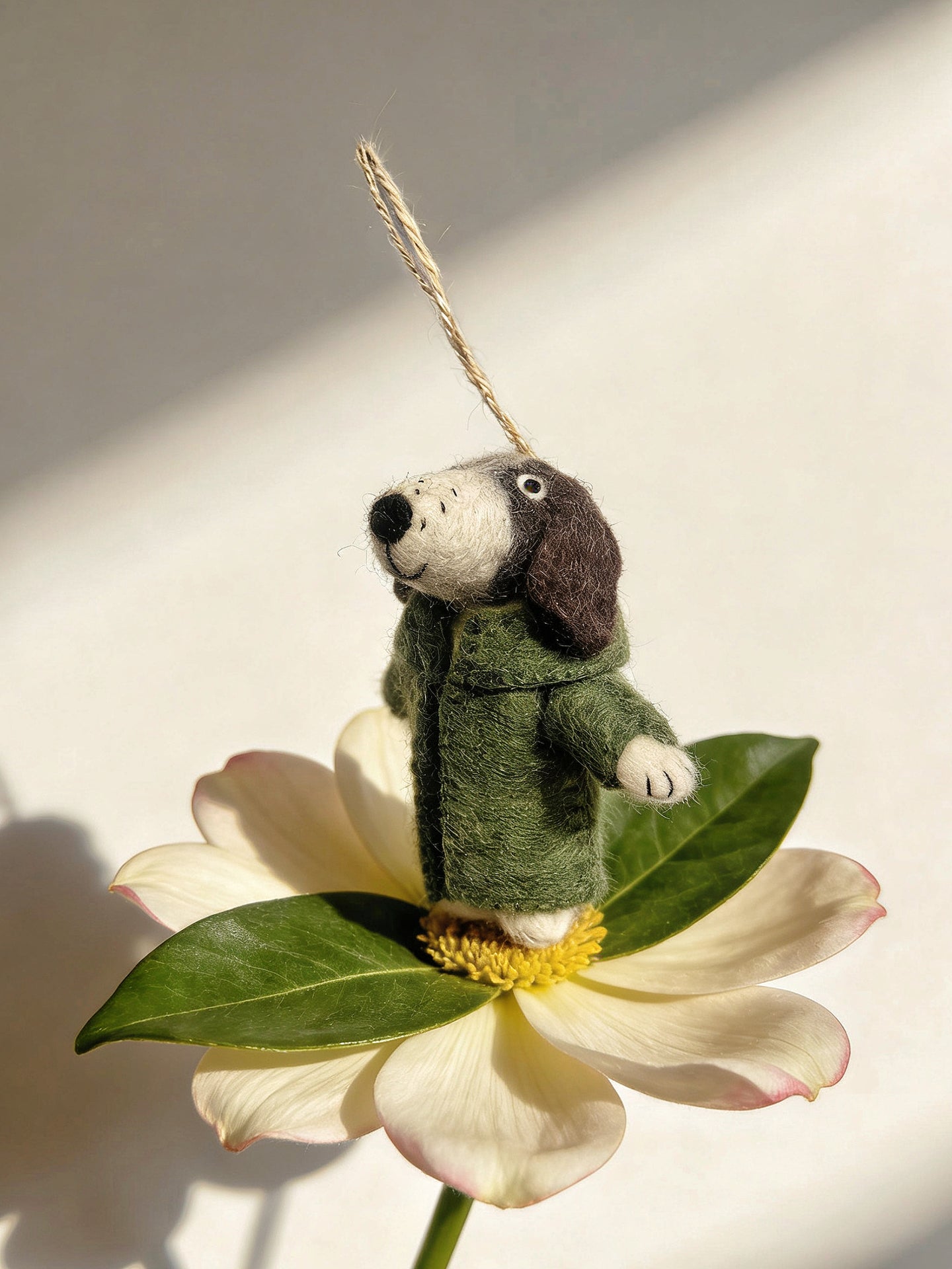 Puppy Series Wool Felt Ornament