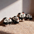 Panda Wool Felt Brooch 2