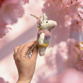 Rainbow Sweater Unicorn Wool Felt Ornament 5