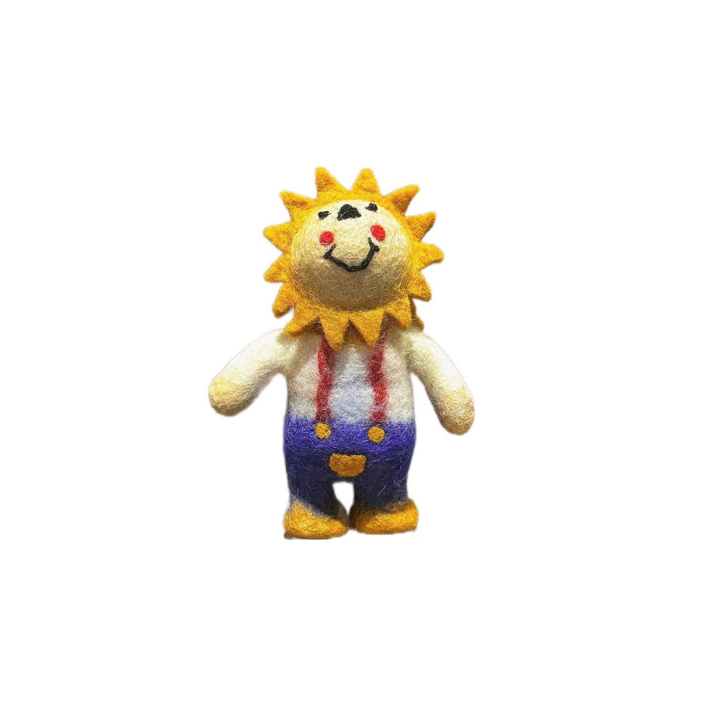 Sun Lion Wool Felt Ornament