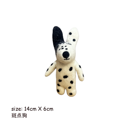 Puppy Series Wool Felt Ornament