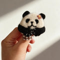 Panda Wool Felt Brooch 5