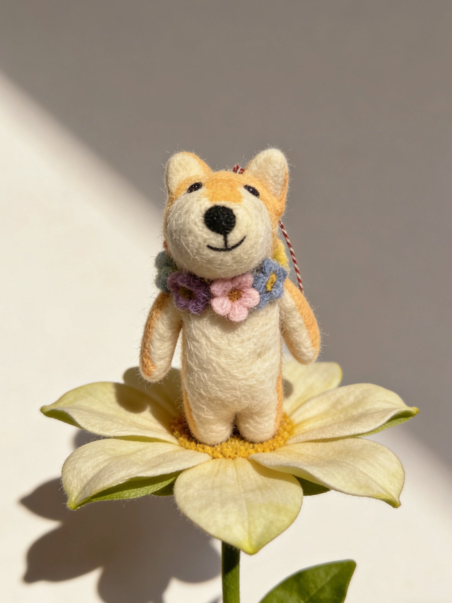 Puppy Series Wool Felt Ornament