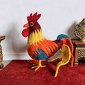Rooster Wool Felt Ornament 1