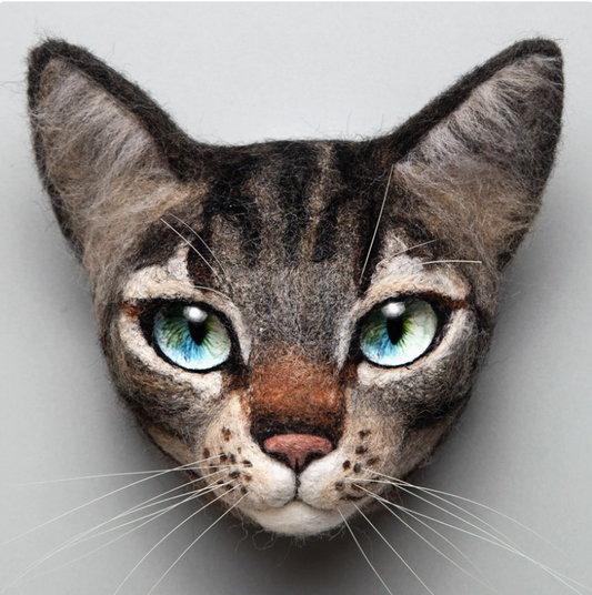 Li Hua Cat Avatar Needle Felted DIY Kits