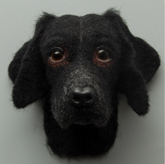 Labrador Avatar Needle Felted  DIY Kits