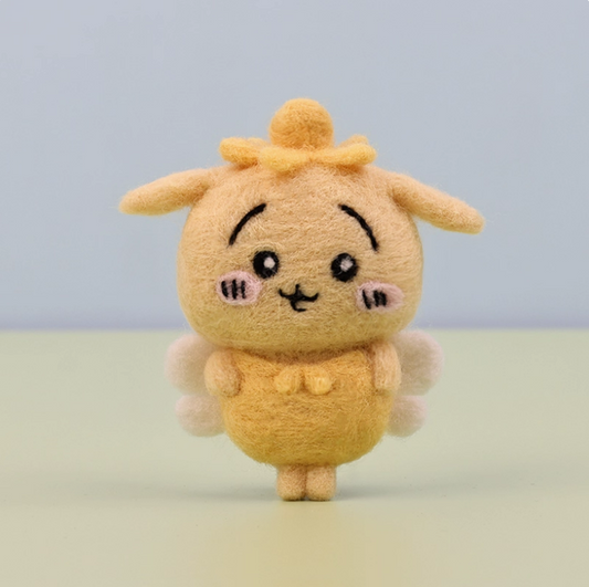Mini Doll Needle Felted DIY Kits:  Usaki