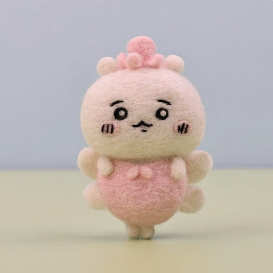 Mini Doll Needle Felted DIY Kits:  Hamuster
