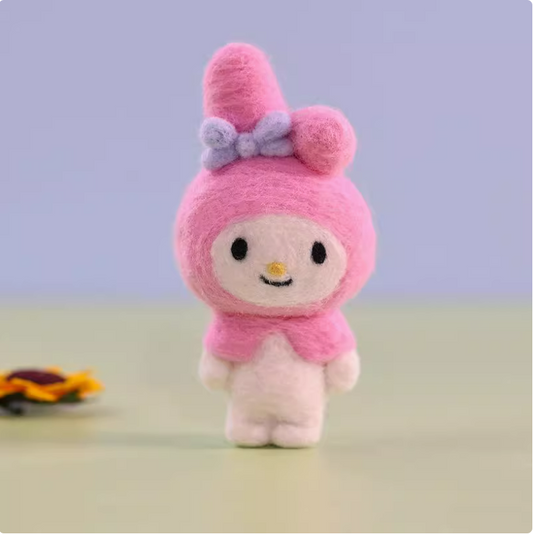 Mini Doll Needle Felted DIY Kits:  Melody