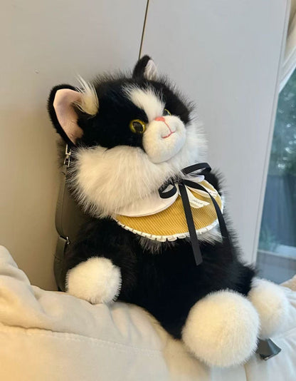 Plush Ragdoll Cat Backpack — Original Design
