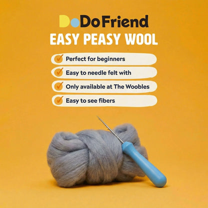 Moody Artist Needle Felting Kit - DIY Handmade Cartoon Set