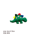 Handmade Wool Felt Little Dinosaur Brooch – Dark Green 2