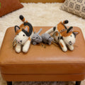 Cat Catching Mouse Wool Felt Keychain 2