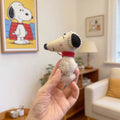 Snoopy Wool Felt Keychain 2