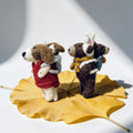 Parent-Child Series Wool Felt Ornament 3