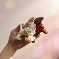 Animal Series Wool Felt Keychain 5