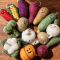 Fruit & Vegetable Series Wool Felt Keychain 1