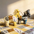 Floral Pony Wool Felt Ornament 1