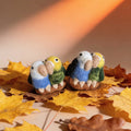 Parrot Wool Felt Brooch 3