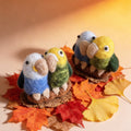 Parrot Wool Felt Brooch 2
