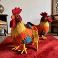 Rooster Wool Felt Ornament 2