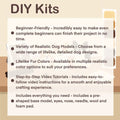 Schnauzer Avatar Needle Felted  DIY Kits 3