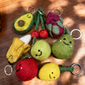 Fruit & Vegetable Series Wool Felt Keychain 3