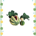 Watermelon Baby Wool Felt Ornament 2
