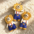 Sun Lion Wool Felt Keychain 4