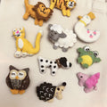Animal Wool Felt Brooch 1