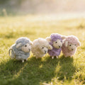 Colorful Sheep Wool Felt Keychain 1