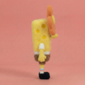 Jellyfish-Chasing Square Boy Needle Felting Kit - Handmade Cartoon DIY Crafting Set 2