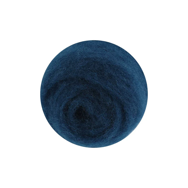 50g large package of Spanish short fiber wool strip felt, DIY handmade doll simulation wool felt material