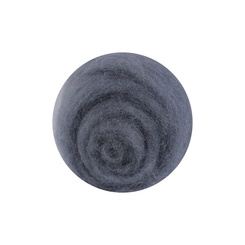 50g large package of Spanish short fiber wool strip felt, DIY handmade doll simulation wool felt material