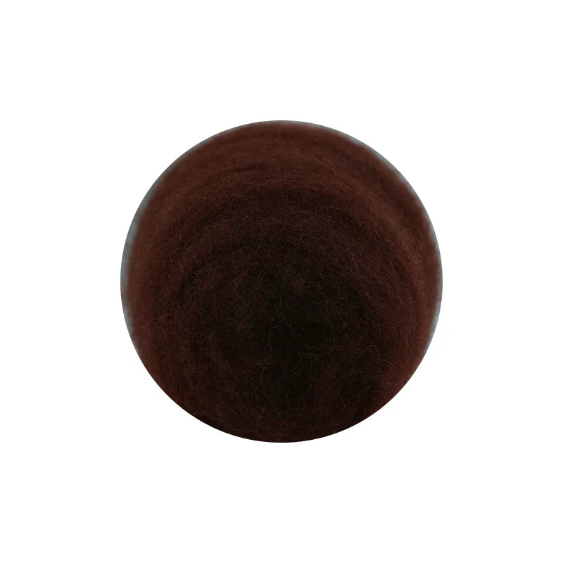 50g large package of Spanish short fiber wool strip felt, DIY handmade doll simulation wool felt material