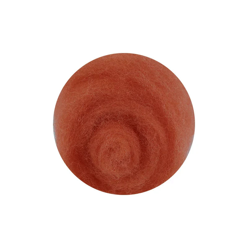 50g large package of Spanish short fiber wool strip felt, DIY handmade doll simulation wool felt material