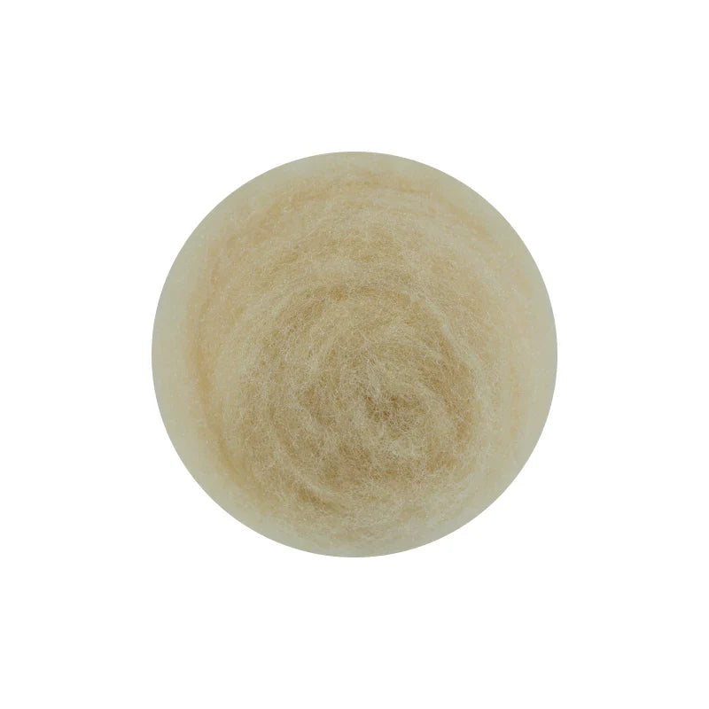 50g large package of Spanish short fiber wool strip felt, DIY handmade doll simulation wool felt material
