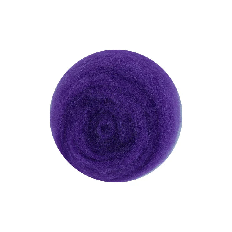 50g large package of Spanish short fiber wool strip felt, DIY handmade doll simulation wool felt material