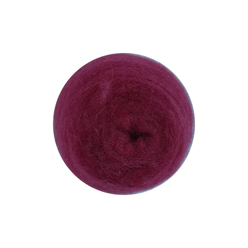 50g large package of Spanish short fiber wool strip felt, DIY handmade doll simulation wool felt material