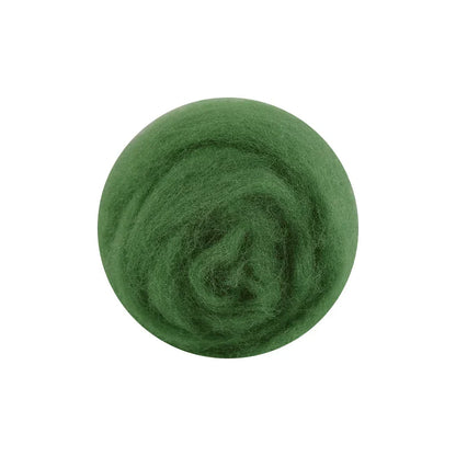 50g large package of Spanish short fiber wool strip felt, DIY handmade doll simulation wool felt material