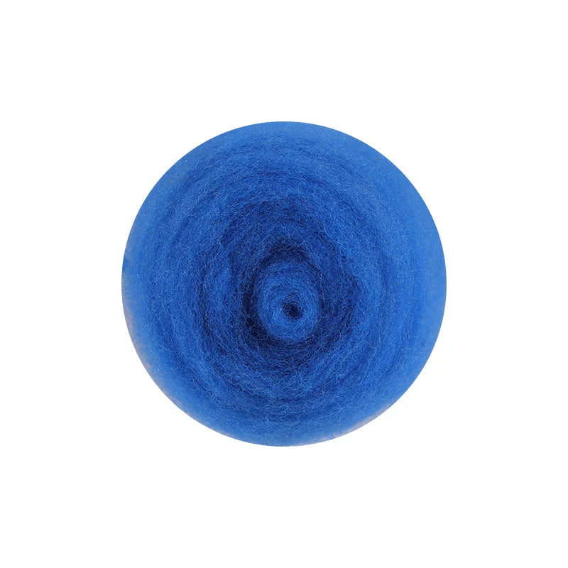 50g large package of Spanish short fiber wool strip felt, DIY handmade doll simulation wool felt material