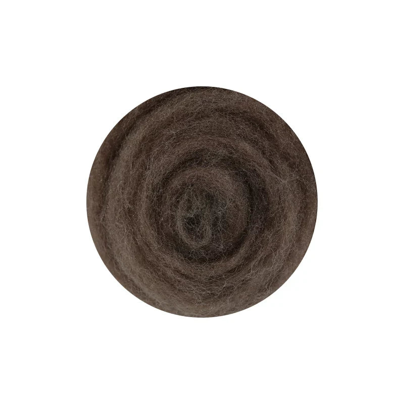50g large package of Spanish short fiber wool strip felt, DIY handmade doll simulation wool felt material