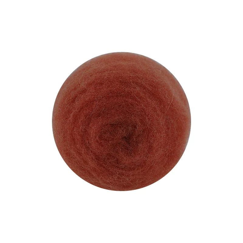 50g large package of Spanish short fiber wool strip felt, DIY handmade doll simulation wool felt material