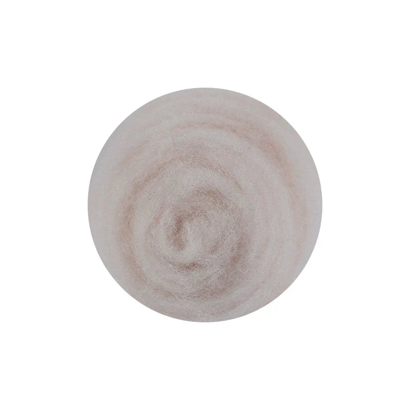 50g large package of Spanish short fiber wool strip felt, DIY handmade doll simulation wool felt material