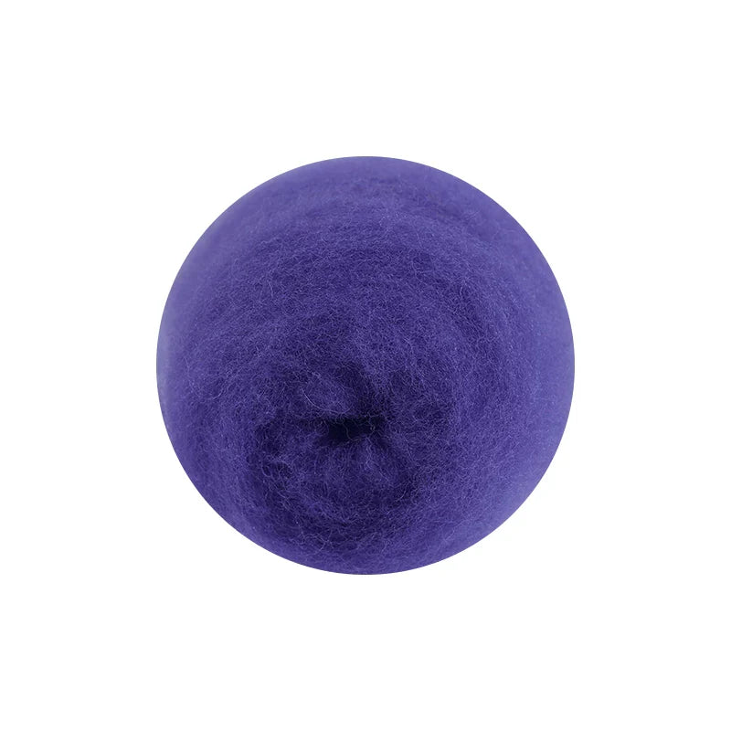 50g large package of Spanish short fiber wool strip felt, DIY handmade doll simulation wool felt material