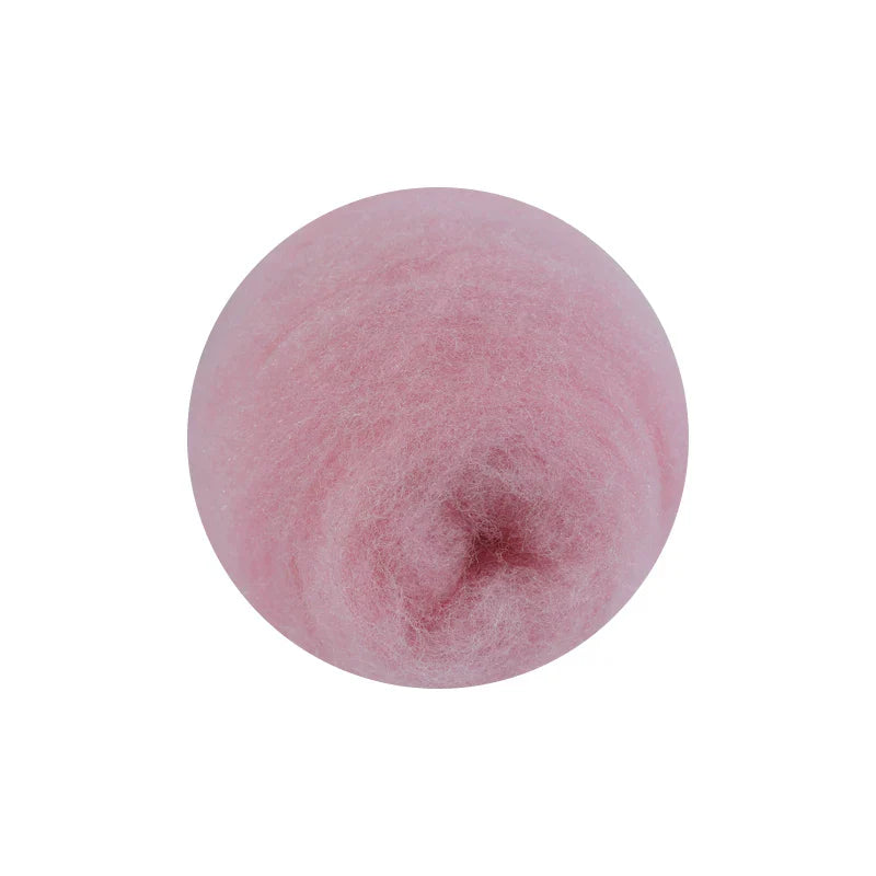 50g large package of Spanish short fiber wool strip felt, DIY handmade doll simulation wool felt material