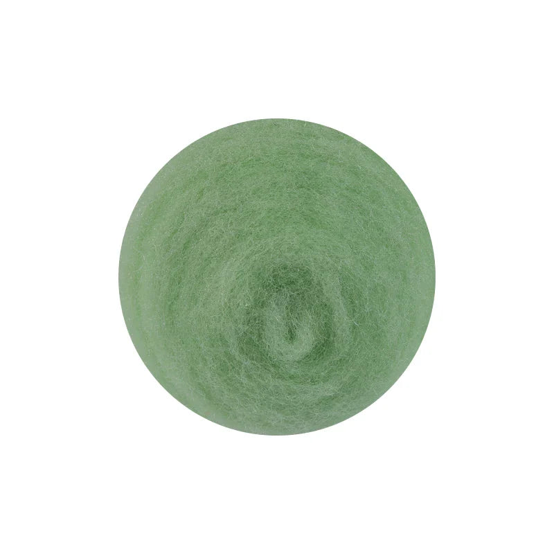 50g large package of Spanish short fiber wool strip felt, DIY handmade doll simulation wool felt material