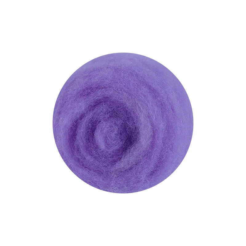 50g large package of Spanish short fiber wool strip felt, DIY handmade doll simulation wool felt material