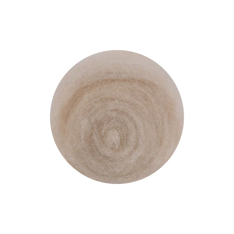 50g large package of Spanish short fiber wool strip felt, DIY handmade doll simulation wool felt material