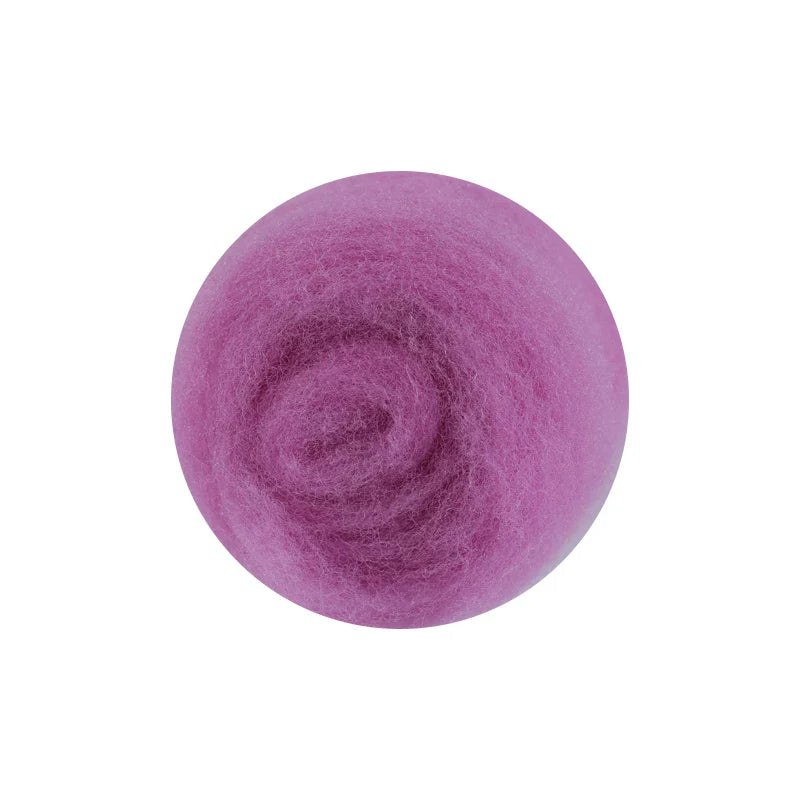 50g large package of Spanish short fiber wool strip felt, DIY handmade doll simulation wool felt material